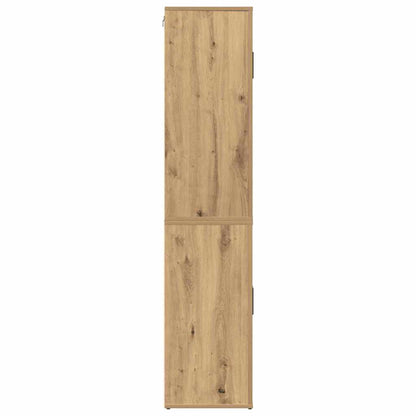 Credenza Rovere artigianale 80 x 33 x 150 cm Legno multistrato | homemem39