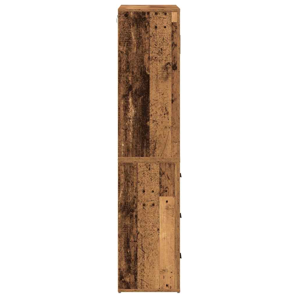 Credenza Legno vecchio 80 x 33 x 150 cm Legno multistrato