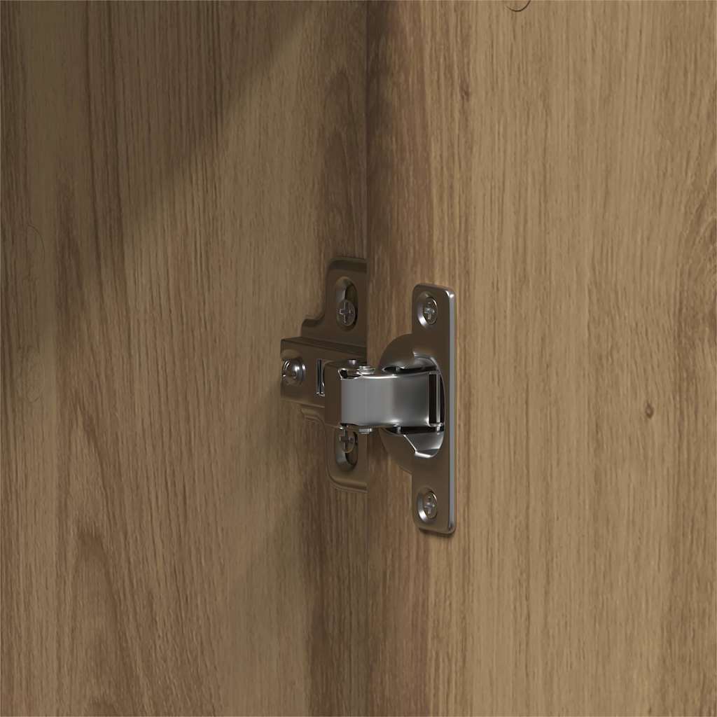 Set di mobili per il bagno 3 pz Marrone 33 x 33 x 113,5 cm | homemem39