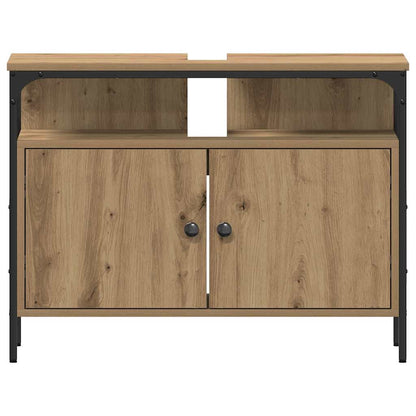 Unità da Bagno con lo scaffale 3 pcs Marrone Legno multistrato | homemem39