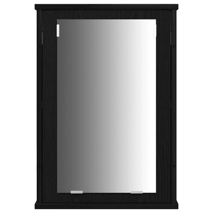 Unità da Bagno con lo scaffale 3 pcs Nero Legno multistrato | homemem39
