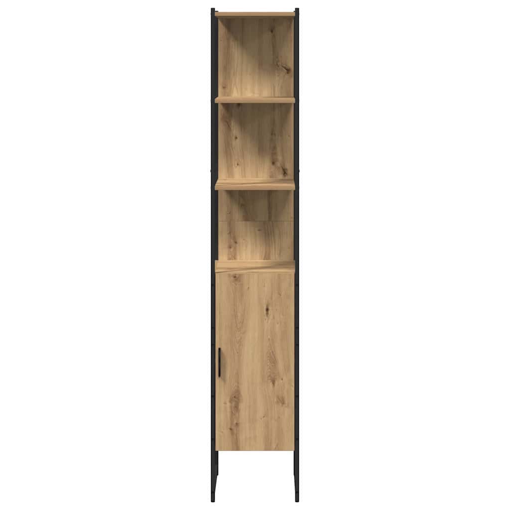 Set di mobili per il bagno 3 pz Rovere artigianale | homemem39