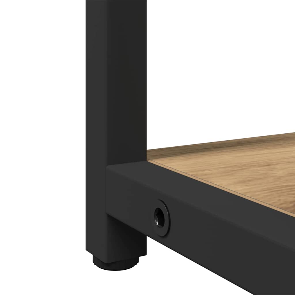 Unità da Bagno con lo scaffale 3 pcs Marrone Legno multistrato
