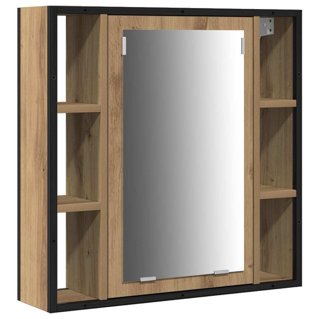 Unità da Bagno con lo scaffale 3 pcs Marrone Legno multistrato