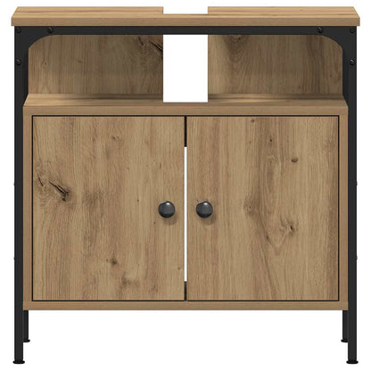 Unità da Bagno con lo scaffale 3 pcs Marrone Legno multistrato | homemem39