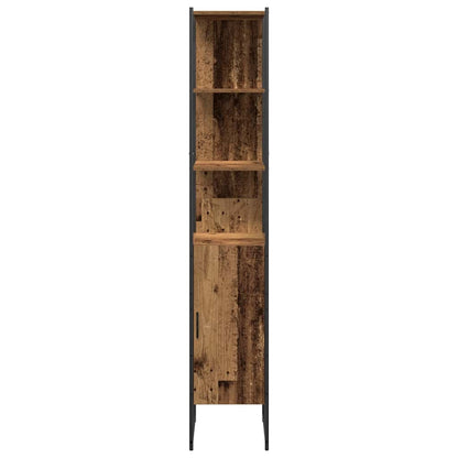 Set di mobili per il bagno 4 pcs Marrone 33 x 33 x 185.5 cm | homemem39