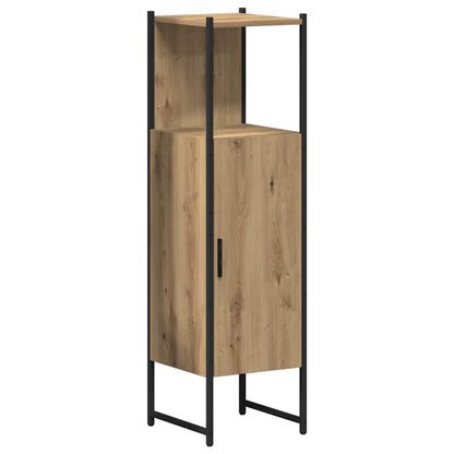 Set di mobili per il bagno 4 pz Rovere artigianale | homemem39