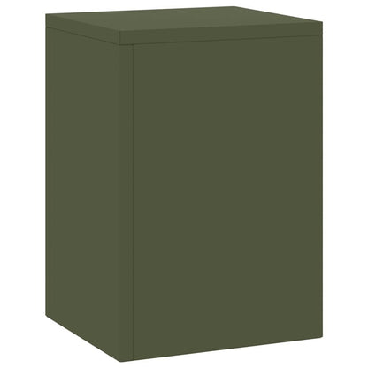 Supporto per piante 2 pcs Oliver verde 24 x 24 x 35 cm Acciaio