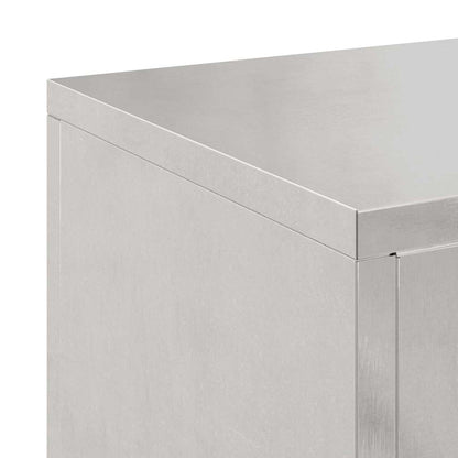 Supporto per piante 2 pcs Argento 24 x 24 x 35 cm