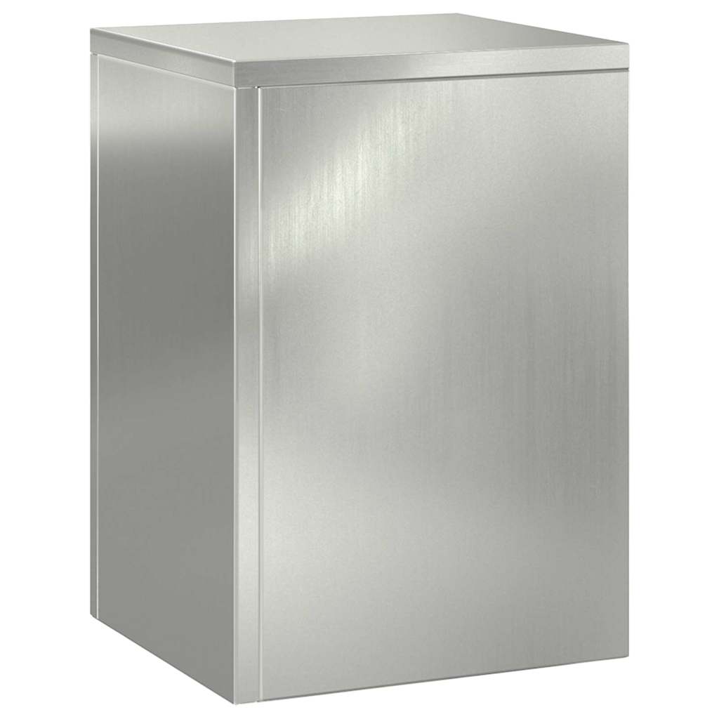 Supporto per piante 2 pcs Argento 24 x 24 x 35 cm