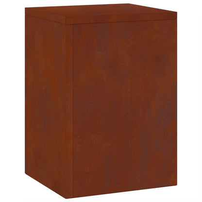 Supporto per piante 2 pcs Ruggine 24 x 24 x 35 cm | homemem39