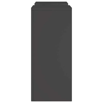 Supporto per piante 2 pcs Nero 24 x 24 x 55 cm Acciaio