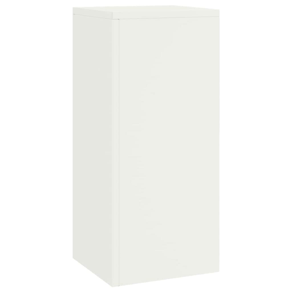 Supporto per piante 2 pcs Bianco 24 x 24 x 55 cm Acciaio | homemem39