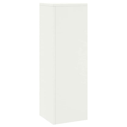 Supporto per piante 2 pcs Bianco 24 x 24 x 75 cm Acciaio | homemem39