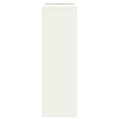 Supporto per piante 2 pcs Bianco 24 x 24 x 75 cm Acciaio | homemem39