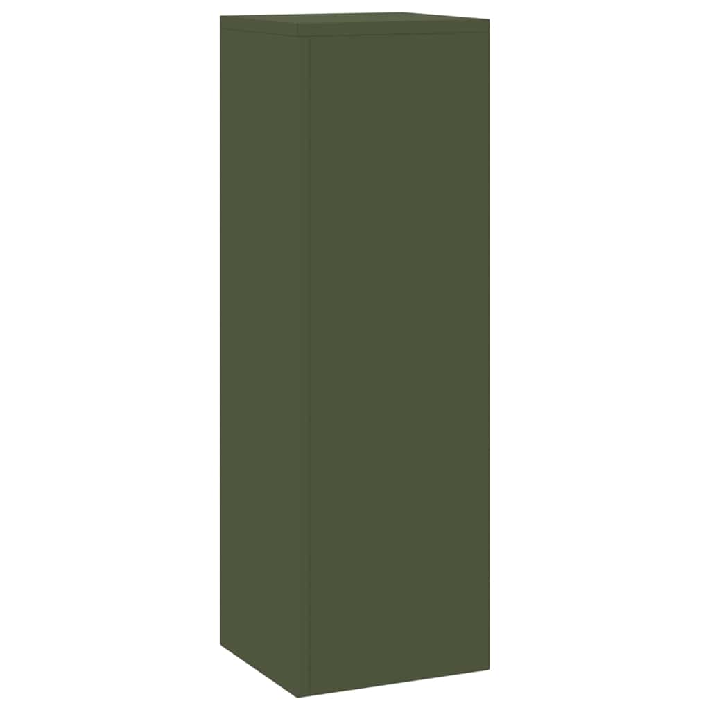 Supporto per piante 2 pcs Oliver verde 24 x 24 x 75 cm Acciaio