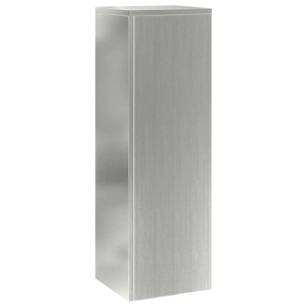 Supporto per piante 2 pcs Argento 24 x 24 x 75 cm