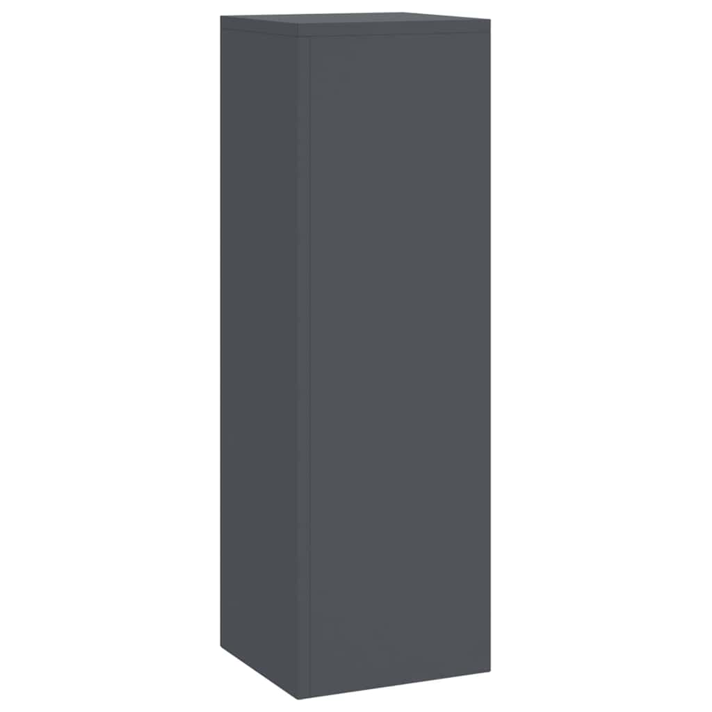 Supporto per piante 3 pcs Antracite Acciaio