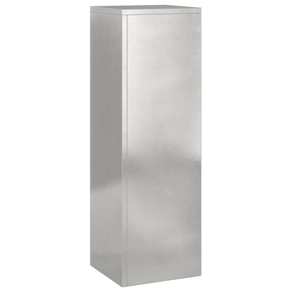 Supporto per piante 3 pcs Argento Acciaio inossidabile