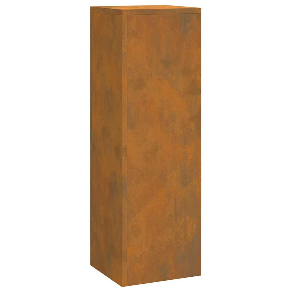 Supporto per piante 3 pcs Ruggine acciaio corten