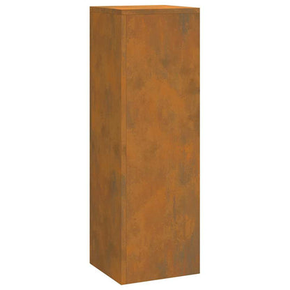 Supporto per piante 3 pcs Ruggine acciaio corten