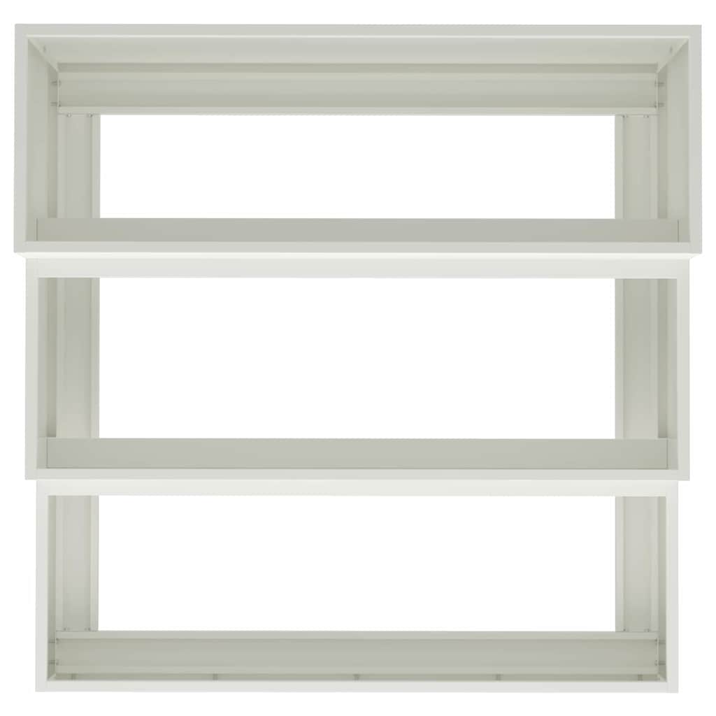 Vaso da giardino Bianco 90 x 90 x 35 cm