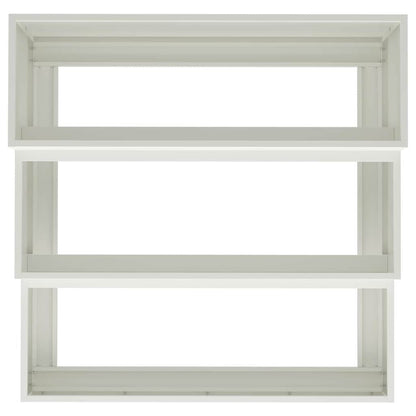 Vaso da giardino Bianco 90 x 90 x 35 cm