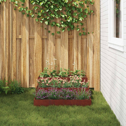 Vaso da giardino Ruggine 90 x 90 x 35 cm