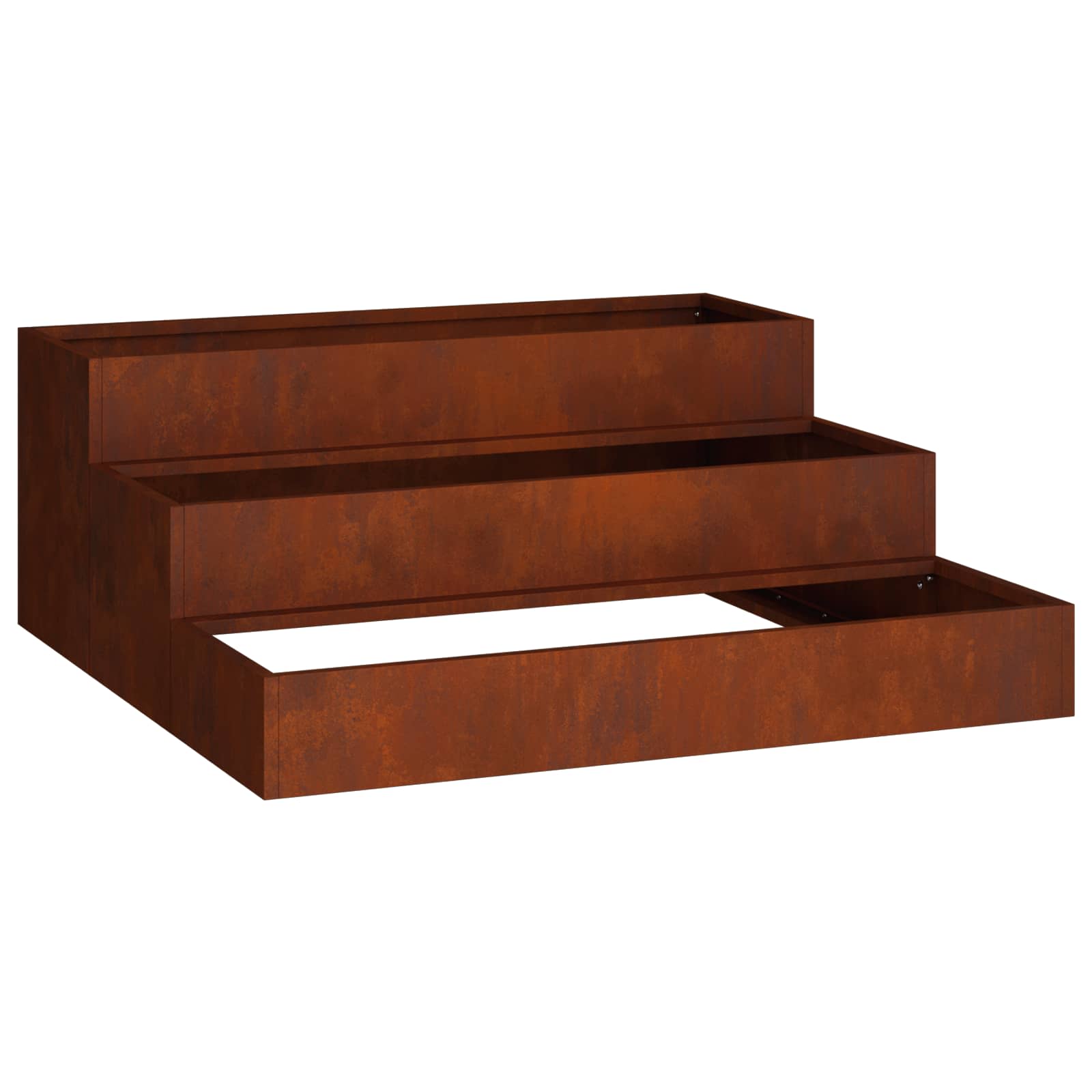 Vaso da giardino Ruggine 90 x 90 x 35 cm | homemem39