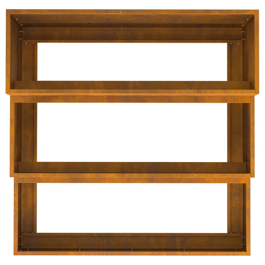 Vaso da giardino Ruggine 90 x 90 x 35 cm