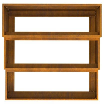 Vaso da giardino Ruggine 90 x 90 x 35 cm