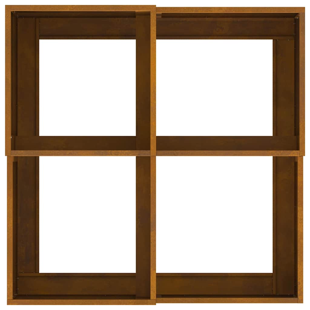 Vaso da giardino Ruggine 100 x 100 x 48 cm