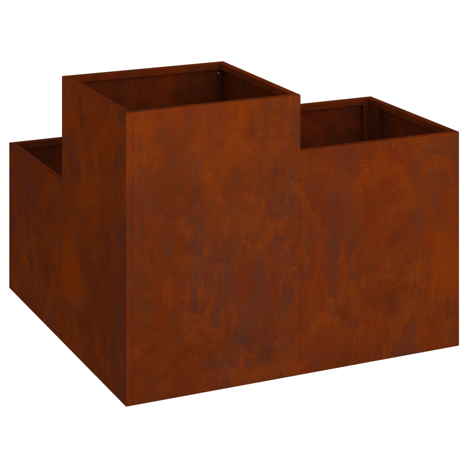 Vaso da giardino Ruggine 80 x 80 x 60 cm | homemem39