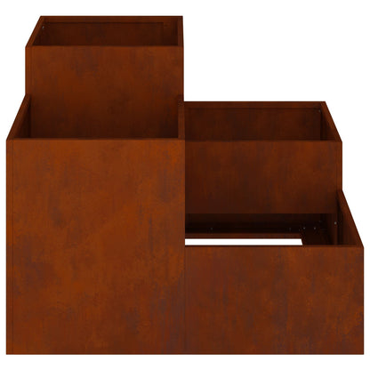 Vaso da giardino Ruggine 80 x 80 x 60 cm