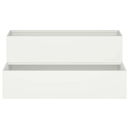 Vaso da giardino Bianco 100 x 60 x 45 cm