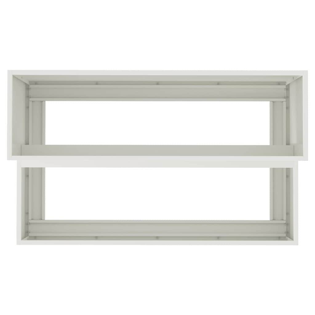 Vaso da giardino Bianco 100 x 60 x 45 cm