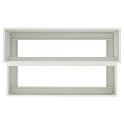 Vaso da giardino Bianco 100 x 60 x 45 cm