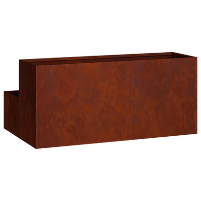 Vaso da giardino Ruggine 100 x 60 x 45 cm | homemem39