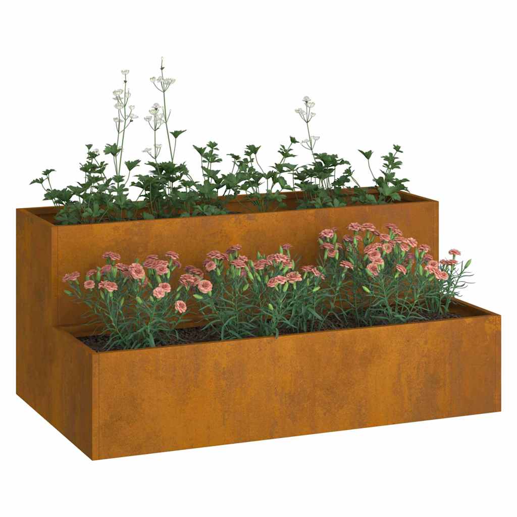 Vaso da giardino Ruggine 100 x 60 x 45 cm