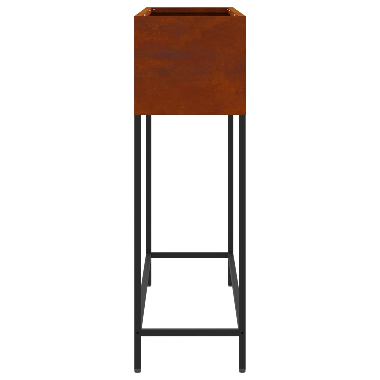 Vaso da Giardino Rialzato Ruggine 100 x 26 x 82 cm | homemem39