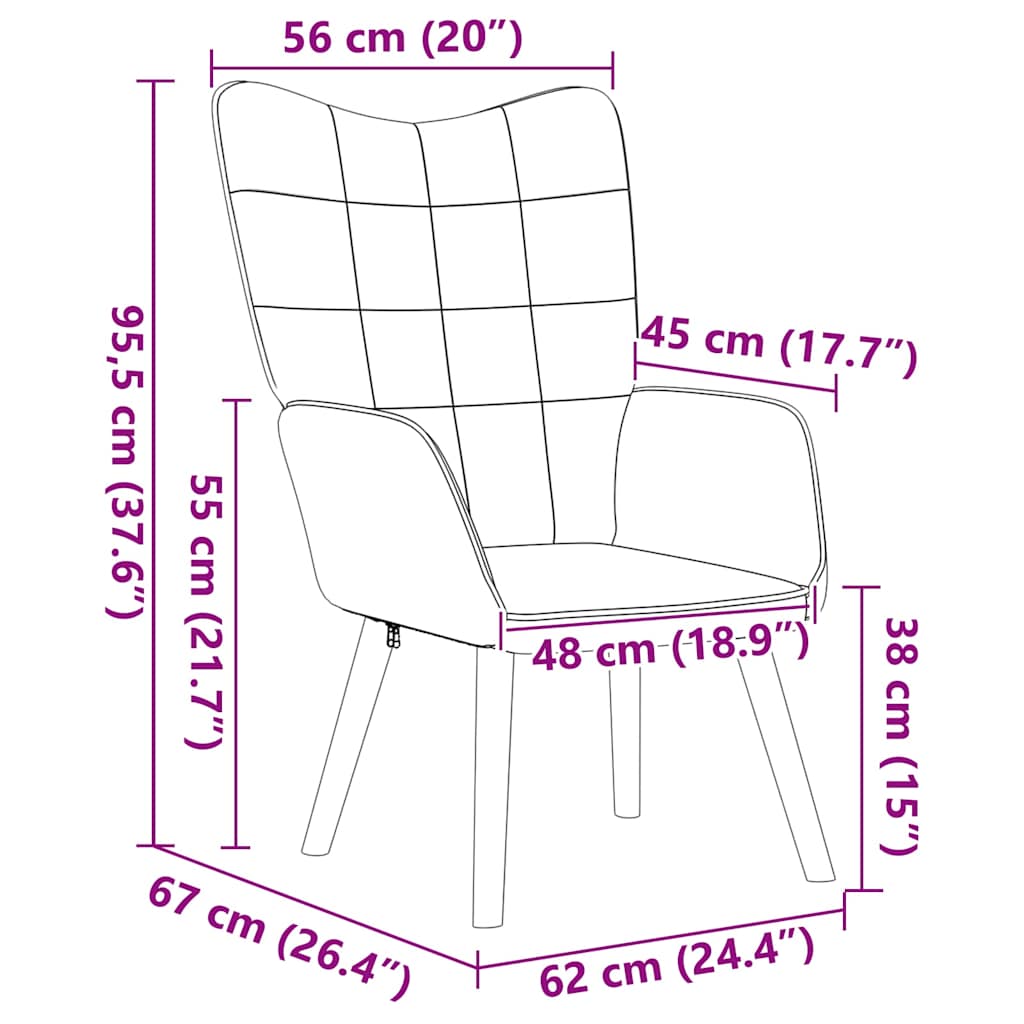 poltrona Grigio chiaro 62 x 67 x 95,5 cm Tessuto Sherpa | homemem39