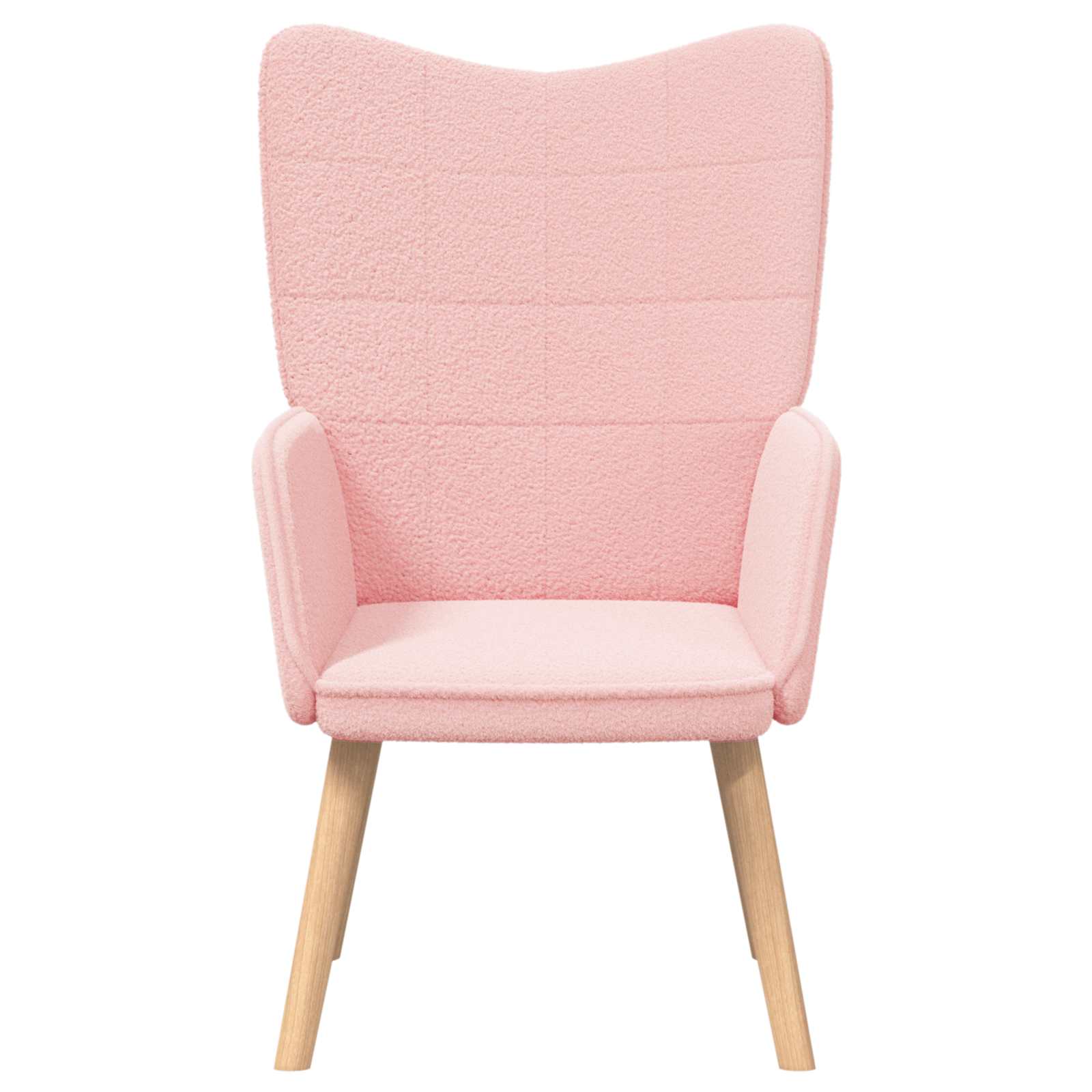 poltrona Rosa 62 x 67 x 95,5 cm Tessuto Sherpa | homemem39