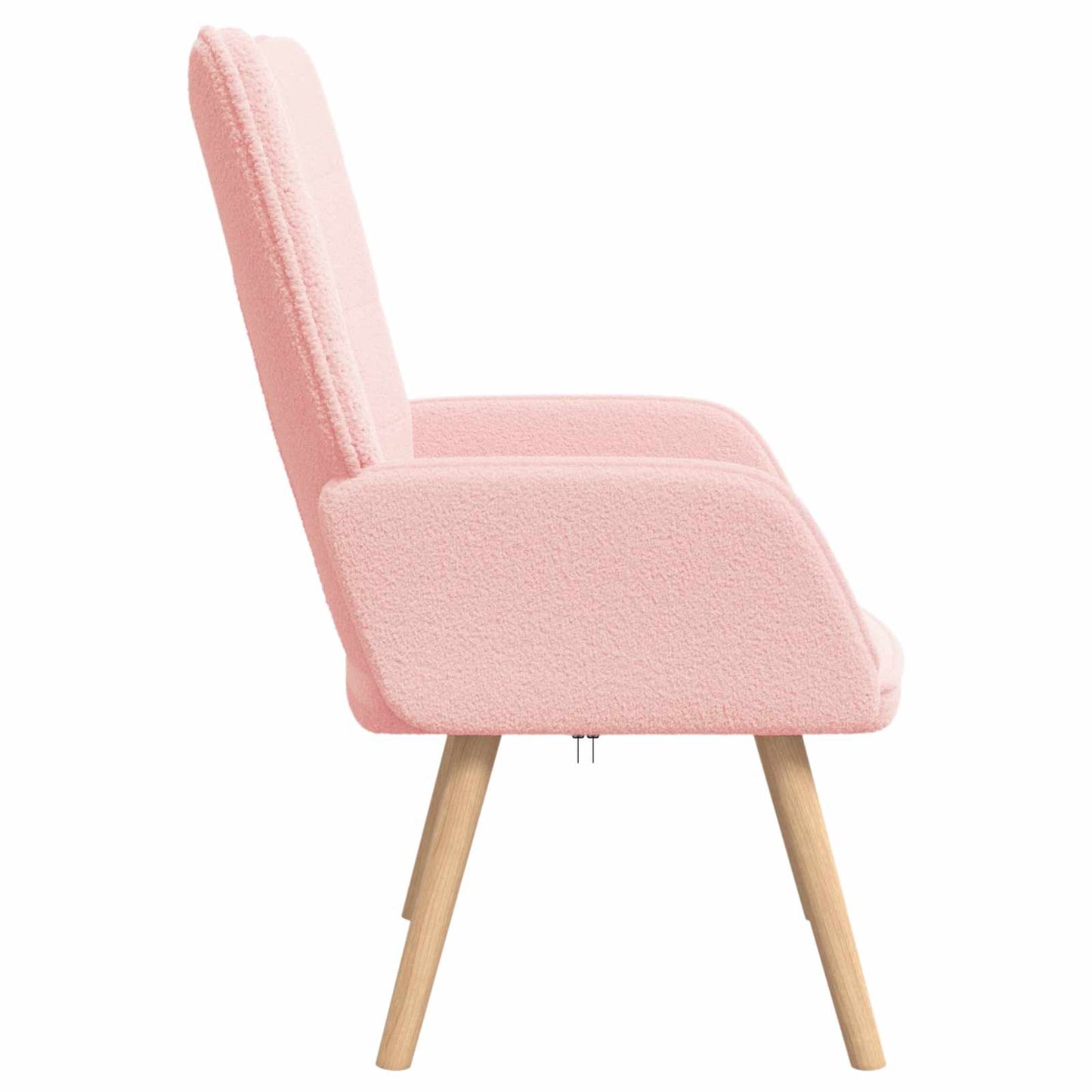 poltrona Rosa 62 x 67 x 95,5 cm Tessuto Sherpa