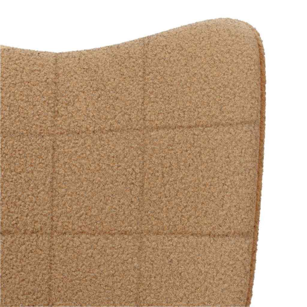 Sedia rilassante Beige 62 x 67 x 95.5 cm Tessuto - homemem39
