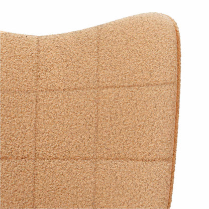 poltrona Beige 62 x 67 x 95,5 cm Tessuto Sherpa | homemem39