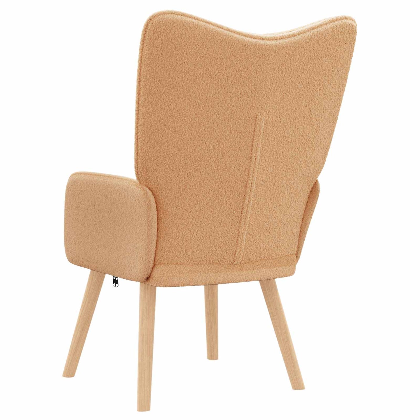 poltrona Beige 62 x 67 x 95,5 cm Tessuto Sherpa
