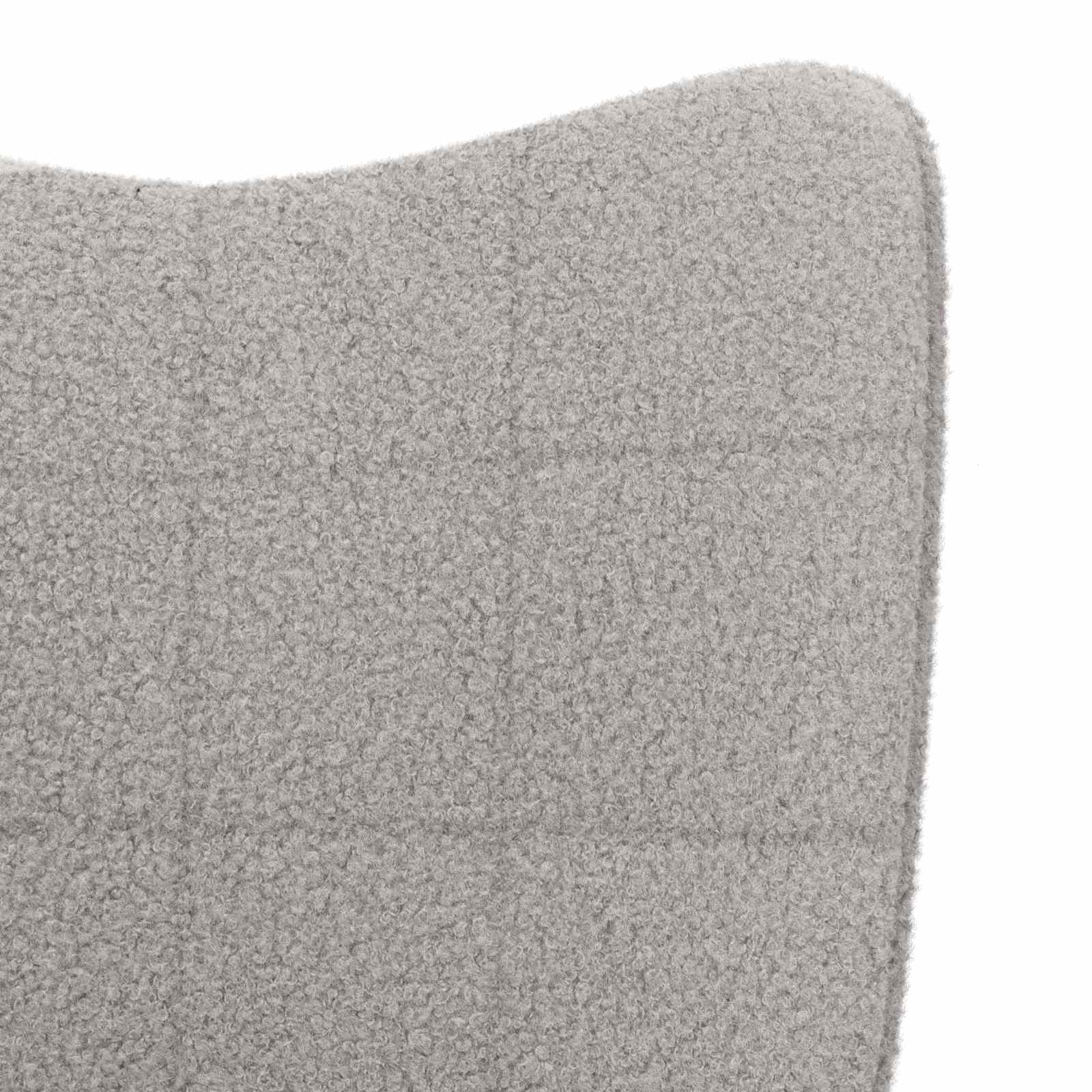 Sedia a dondolo Grigio chiaro Tessuto Sherpa | homemem39