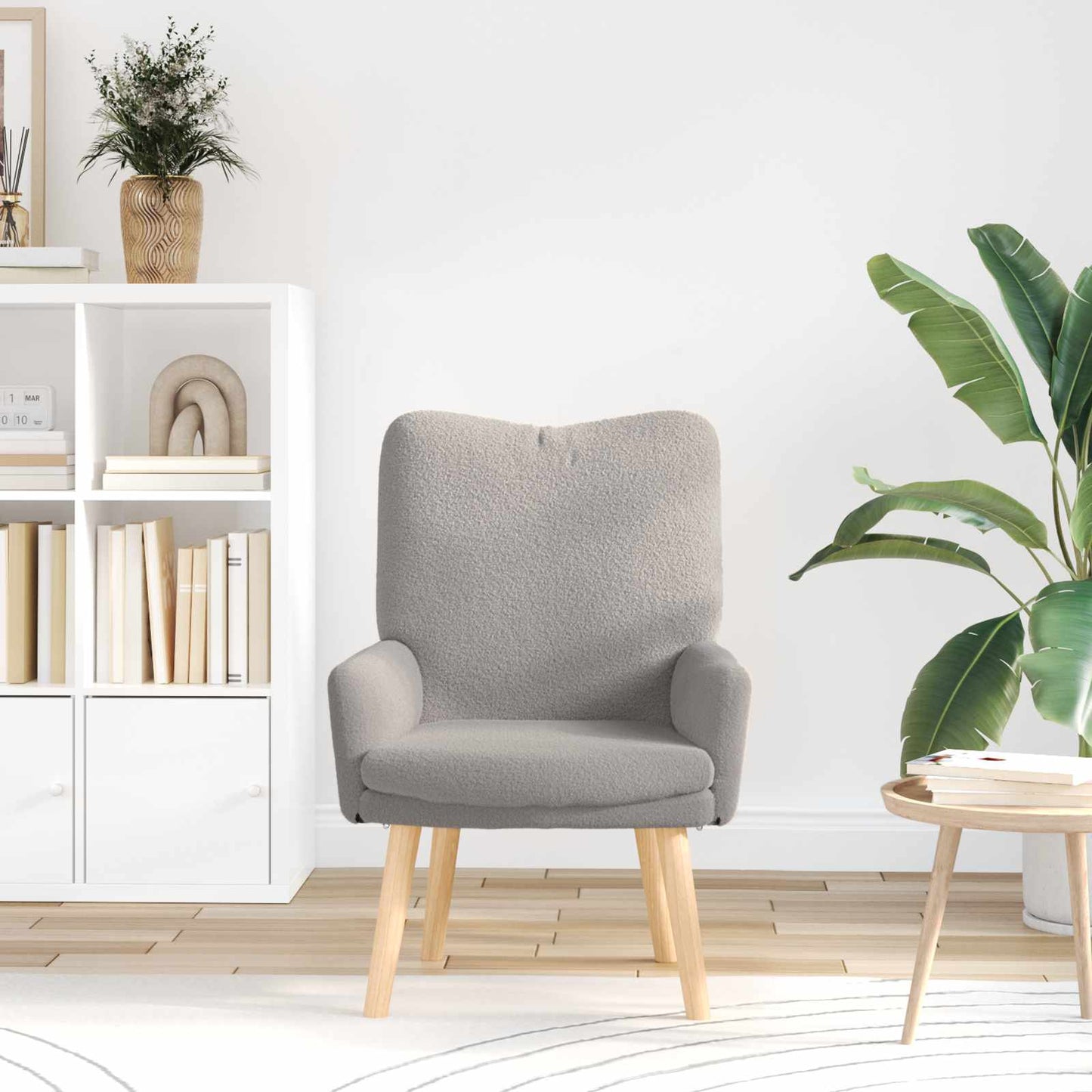 poltrona Grigio chiaro 63 x 67 x 94 cm | homemem39