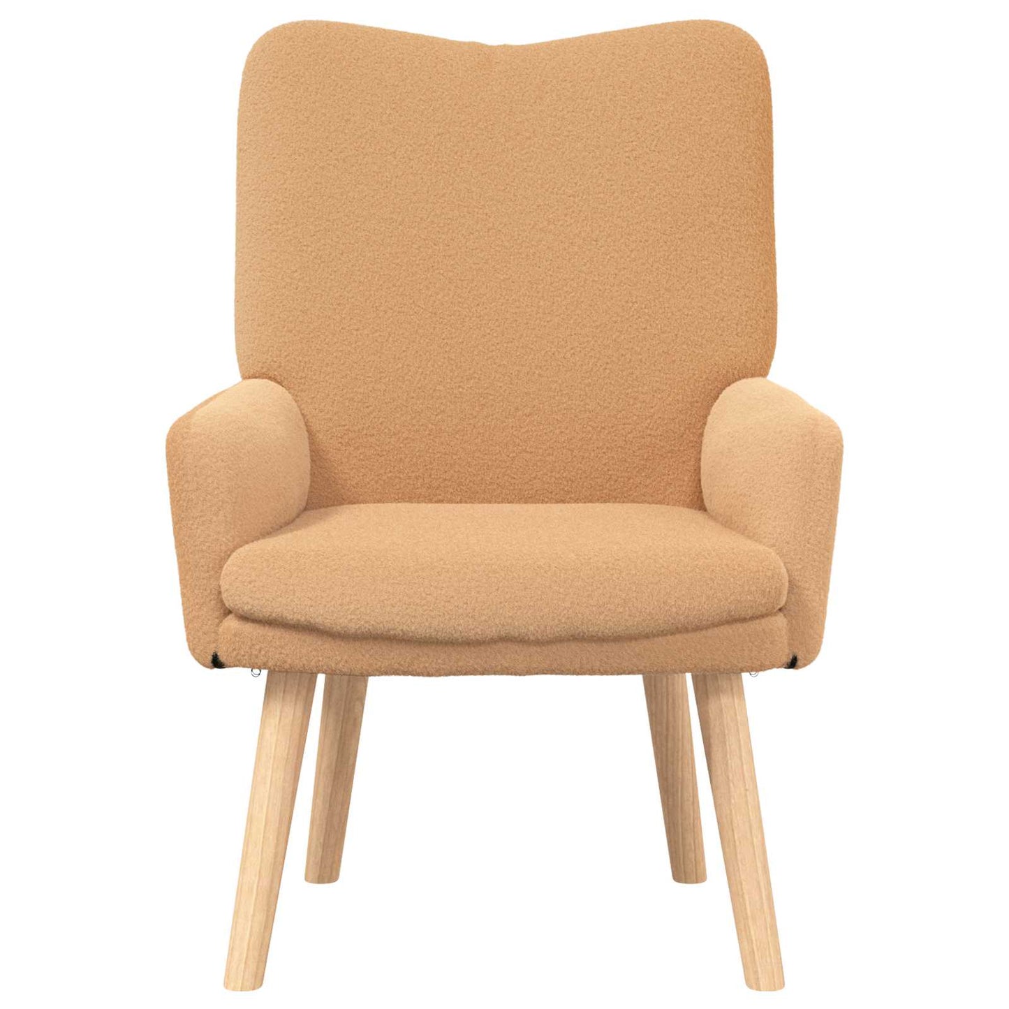 poltrona Beige 63 x 67 x 94 cm Poliestere e compensato
