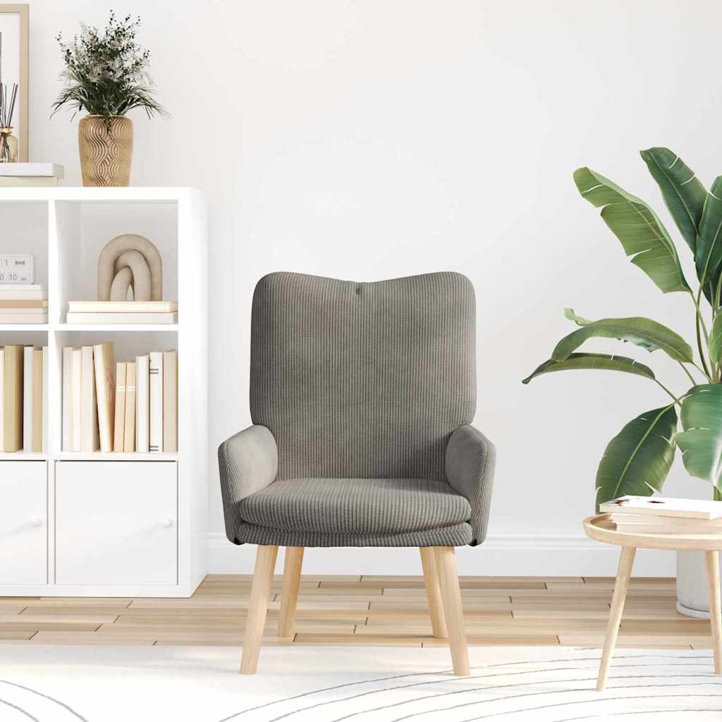 poltrona Grigio chiaro 63 x 67 x 94 cm Tessuto | homemem39